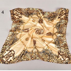 Large square head and neck scarf. ( brand new)